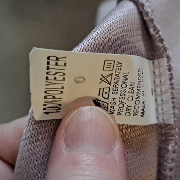 Light lavender thin spring coat - Picture 5 of 5